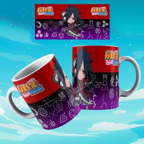 Caneca De Porcelana 325ml Animes Decorada Naruto 7