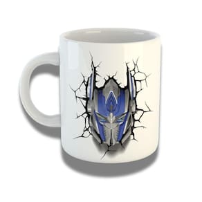 Caneca De Porcelana 325ml Com Design 3d Exclusivo 3d