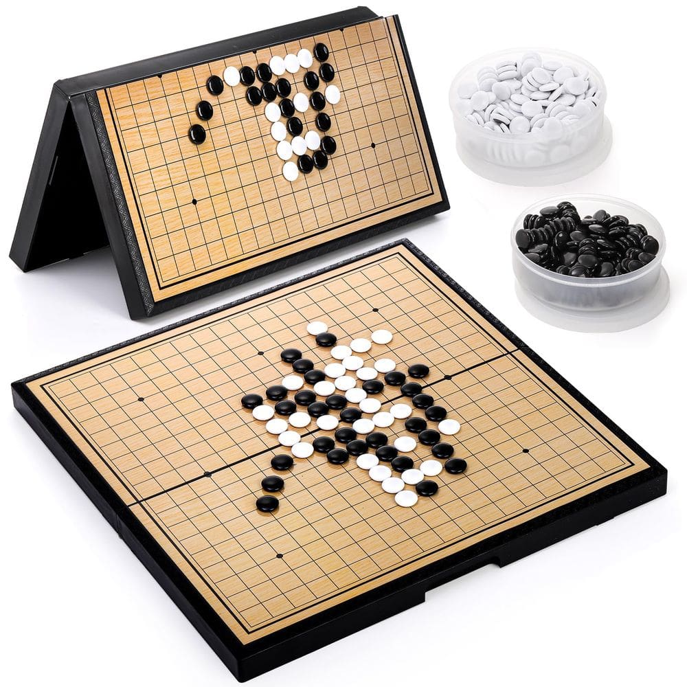 Go Game Set Yarlung Magnetic PVC Stones com tabuleiro de 37 cm