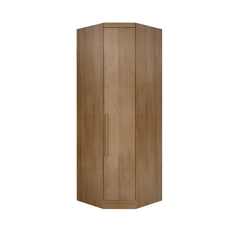 Modulado Canto Oblíquio 1 Porta - Rizon -cumaru - Móveis Novo Horizonte