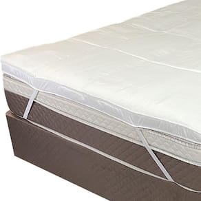 Pillow Top Casal Dupla Face 200 Fios 6cm 138x188cm Branco