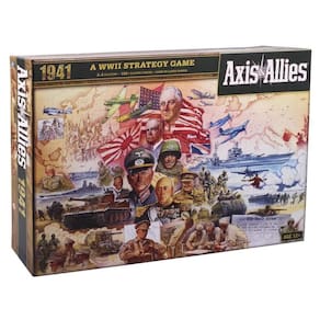 Jogo de tabuleiro Avalon Hill Axis and Allies 1941 para 5 jogadores