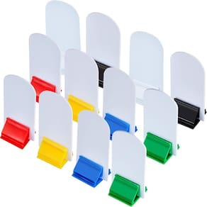 Suportes para cartões de jogo Blulu 12 peças multicoloridas com marcadores