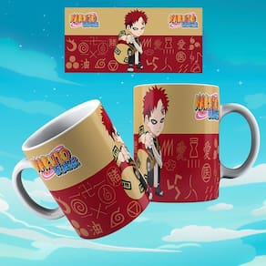 Caneca De Porcelana 325ml Animes Decorada Naruto 1