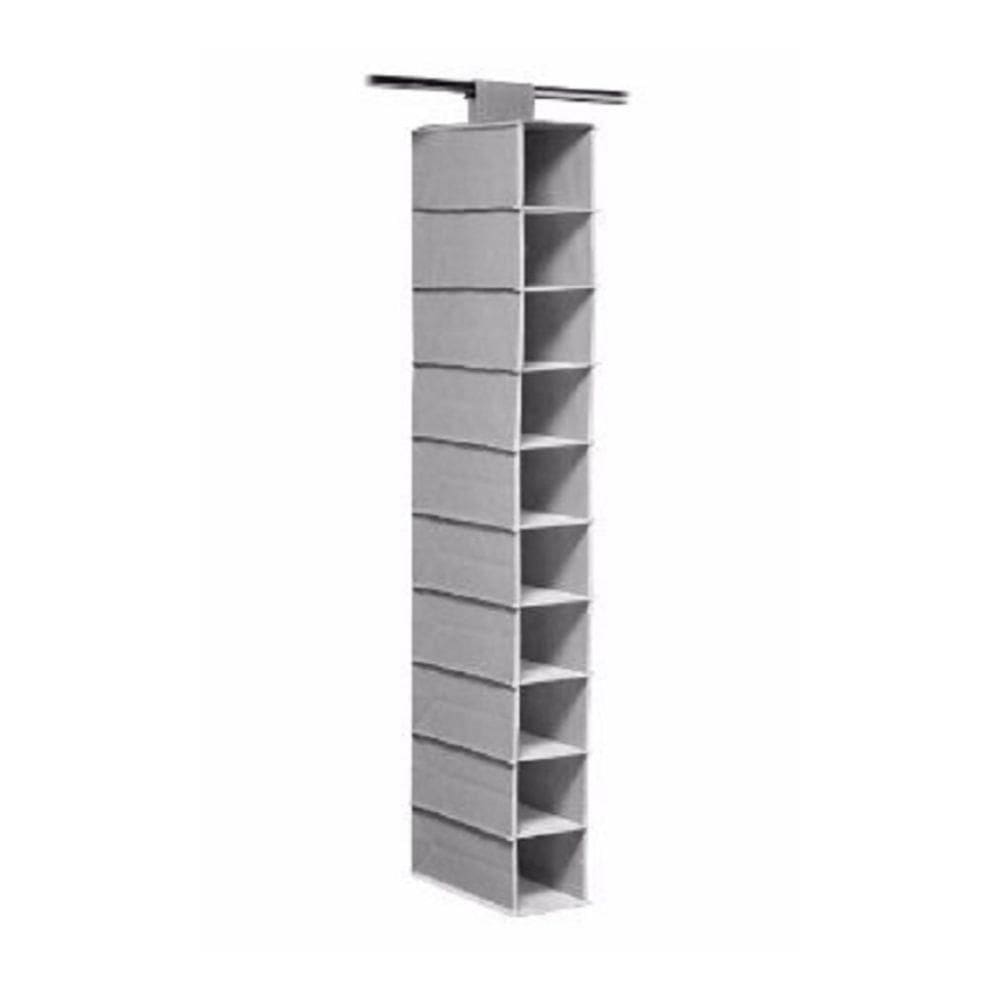 Sapateira Multiuso Vertical Com 10 Divisórias Closet Luxo