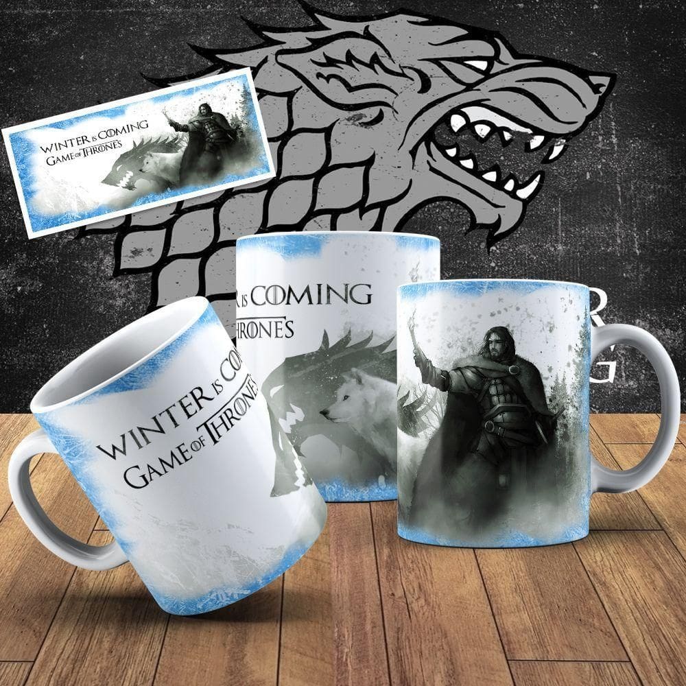 Caneca De Porcelana 325ml Game Of Thrones Decorada Game Of Thrones 4
