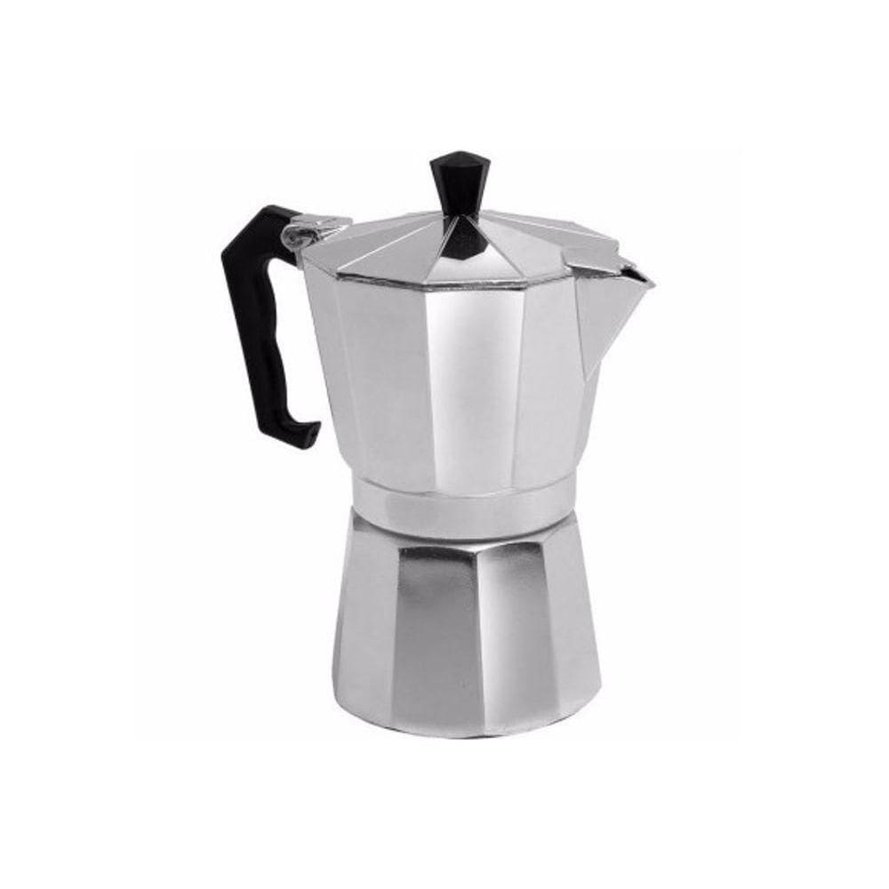 Cafeteira Italiana Moka Alumínio Prepara Até 6 Xícaras Café Expresso