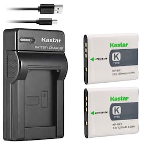 Carregador de bateria Kastar para Sony NP-BK1 Cybershot DSC