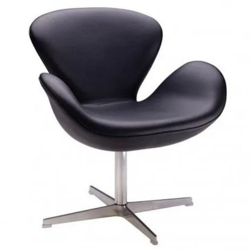 Poltrona Swan Preta