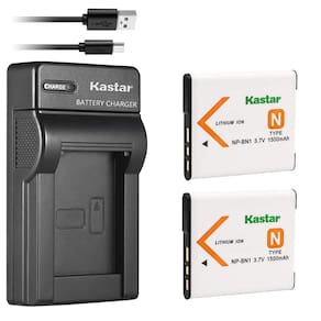 Substituição do carregador de bateria Kastar para Sony NP-BN1