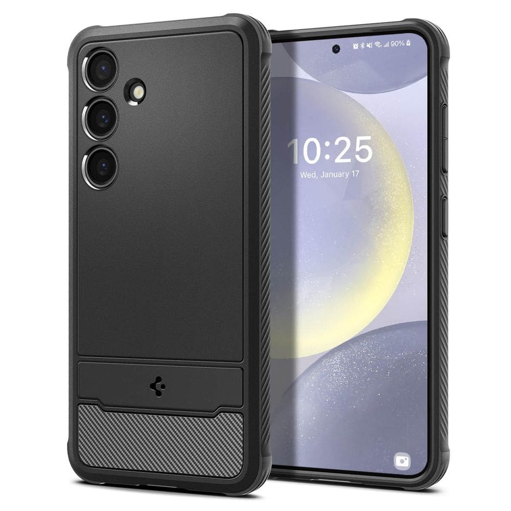Capa Spigen Rugged Armor para Galaxy S24 Plus (2024) preta