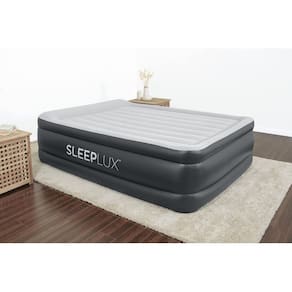 Colchão de ar SLEEPLUX durável inflável com bomba queen size