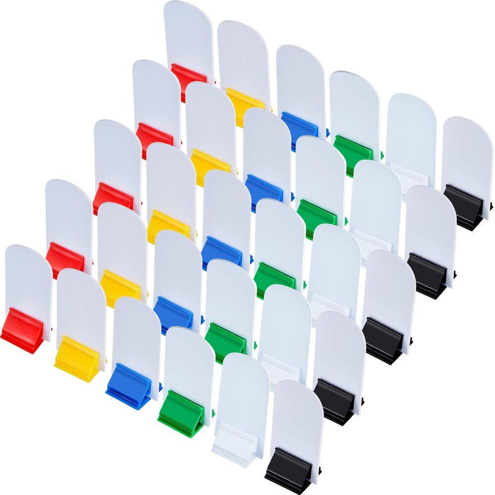 Suportes para cartas de jogo Blulu 36 peças multicoloridas com marcadores
