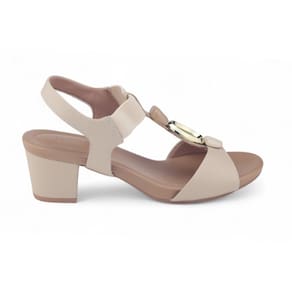 Sandália Feminina Usaflex Salto Bloco Y8220003