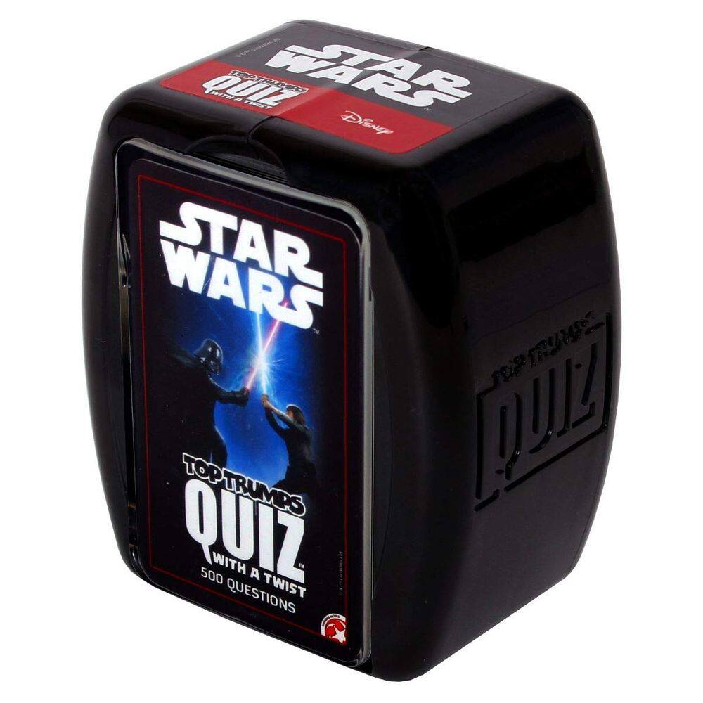 Jogo de perguntas Top Trumps Star Wars com 500 perguntas