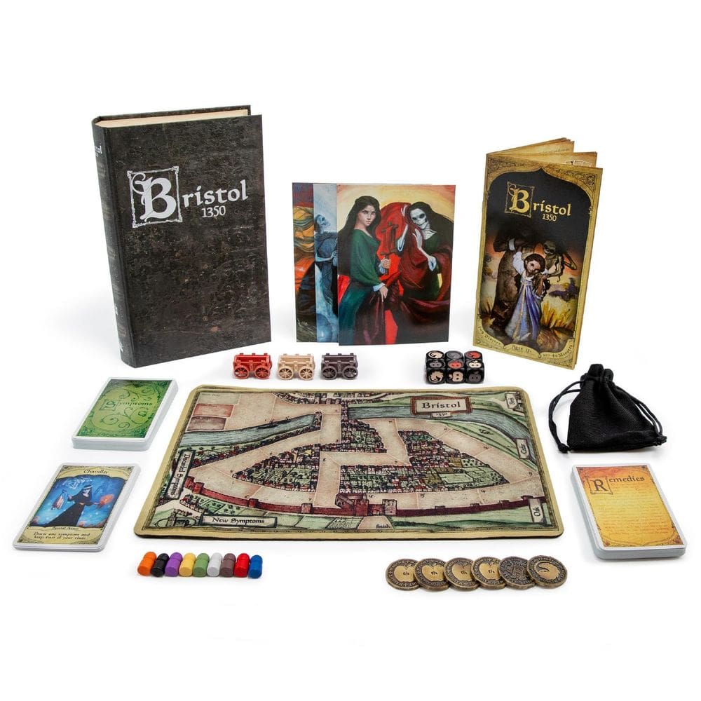 Jogo de Tabuleiro Facade Bristol 1350 Strategy Deceit Luck Deluxe