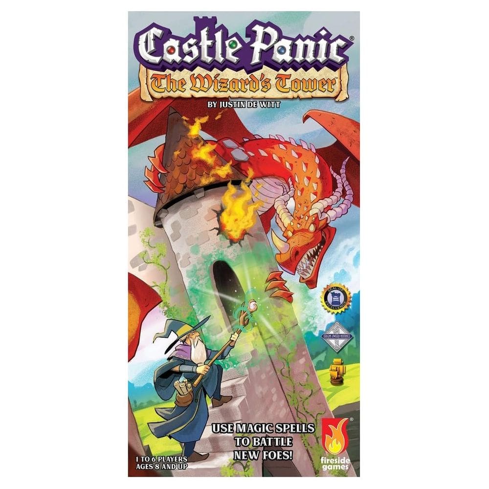 Jogo de Tabuleiro Fireside Games The Wizard`s Tower Castle Panic