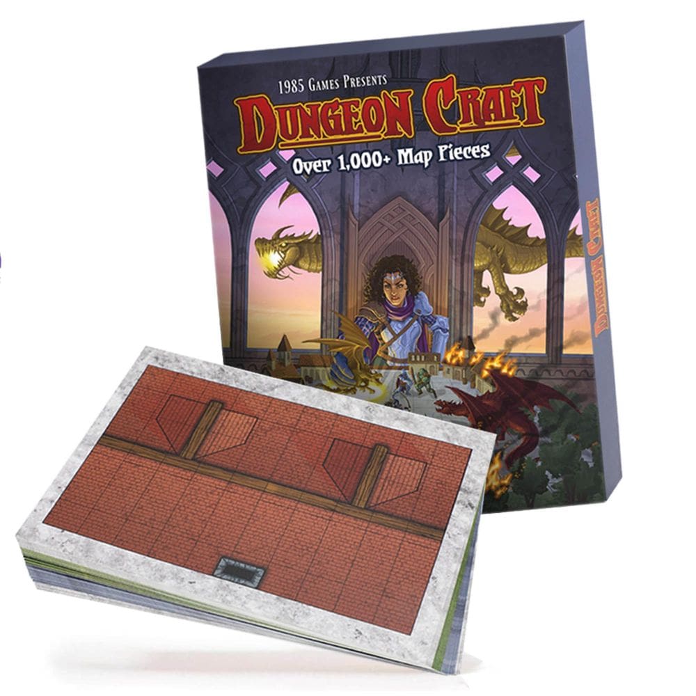 Jogo de Tabuleiro Dungeon Craft Volume 1 Water Resistant 1985 Games