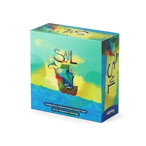 Jogo de tabuleiro Sail Co-op Trick para 2 jogadores e 20 minutos de tempo de jogo
