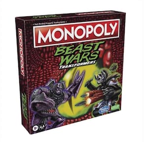 Jogo de Tabuleiro Monopoly Transformers Beast Wars Edition