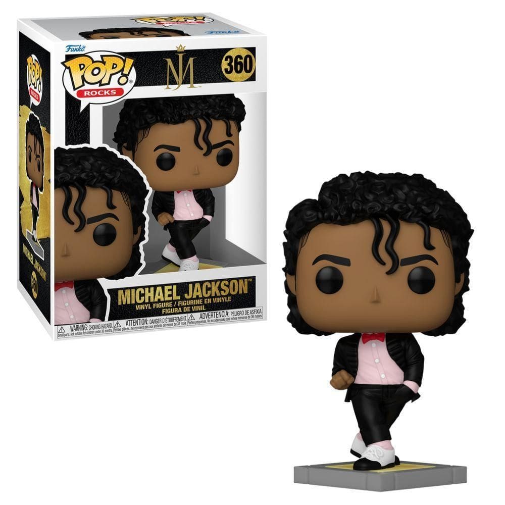 Boneco Funko Pop Rocks Michael Jackson  Billie Jean