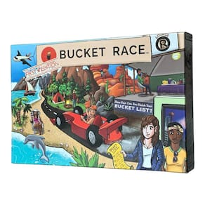 Jogo de tabuleiro Bucket Race New Strategy Adventure 3-5 jogadores