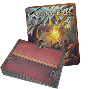 Jogo de tabuleiro DUNGEON CRAFT Castles & Keeps com mais de 1000 peças