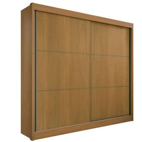 Guarda Roupa Casal 2 Portas 6 Gavetas Cancun-cinamomo Móveis D`doro