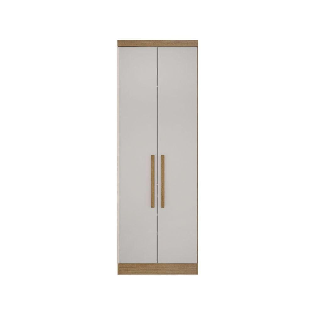 Modulado 2 Portas 3 Gavetas - Rizon-cumaru Off White - Móveis Novo Horizonte