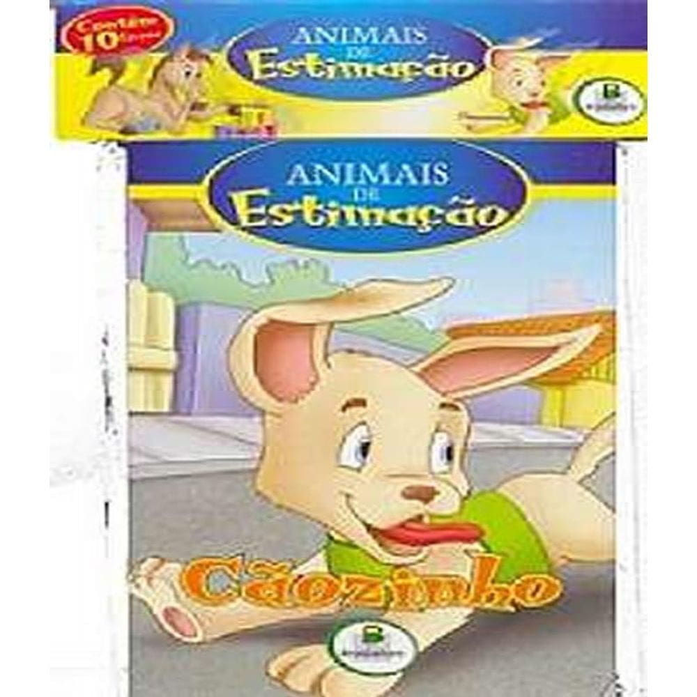 Livro Animais De Estimação - Kit Com 10 Unidades