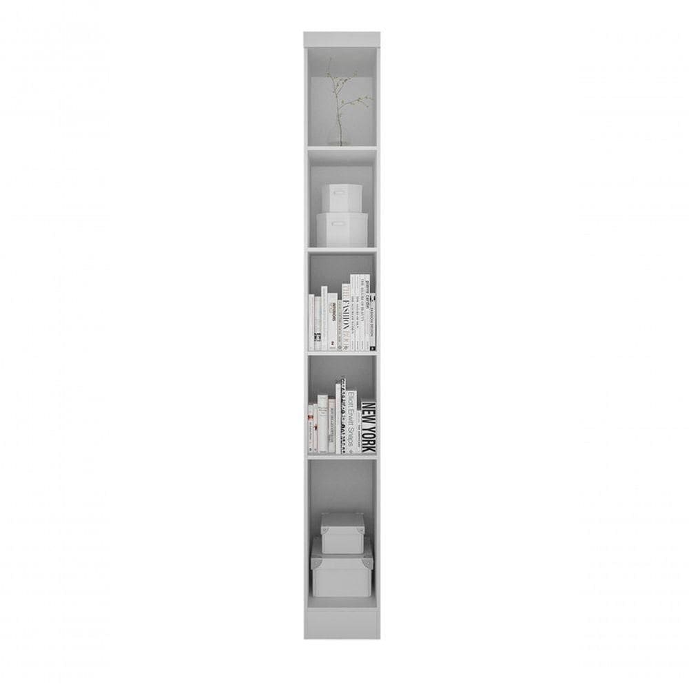 Modulado Cantoneira 4 Prateleiras - Linea-branco - Móveis Novo Horizonte