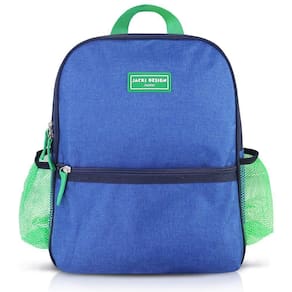 Kit Mochila Escolar Lancheira Térmica Pote Para Lanche E Garrafa 460ml Infantil Azul