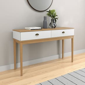 Aparador - Colonial 1360cm x 890cm x 410cm 2 Gavetas Mel / Branco