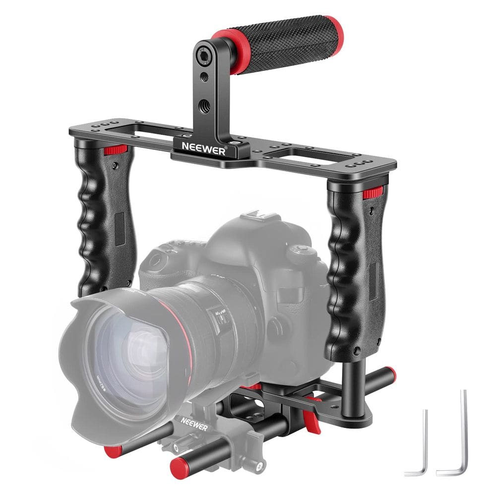 Kit de produção de filmes para câmera, gaiola de vídeo, mais novo