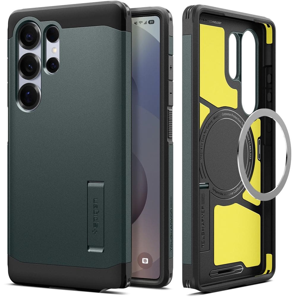 Capa Spigen Tough Armor (Ai) MagFit para Samsung Galaxy S25 Ultra
