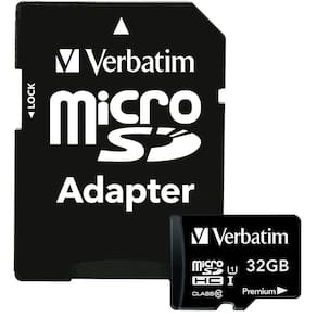 Cartão de memória Verbatim microSDHC 32GB Classe 10 UHS-I V10