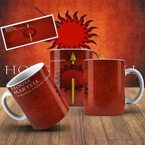 Caneca De Porcelana 325ml Game Of Thrones Decorada Game Of Thrones 15