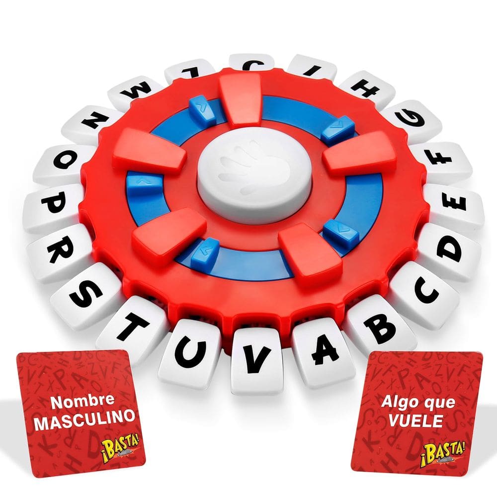 Jogo de tabuleiro Basta 2025 FOTN Spanish Word Fast-Paced Family