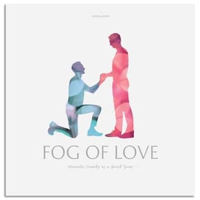 Jogo de tabuleiro Hush Hush Projects Fog of Love para 2 jogadores