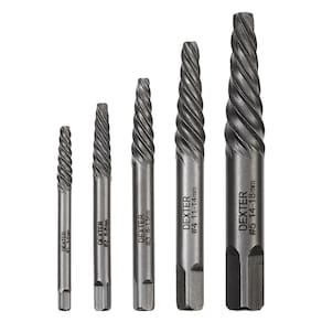Extratores De Parafuso 2,5-6,5Mm 5 Peças Dexter