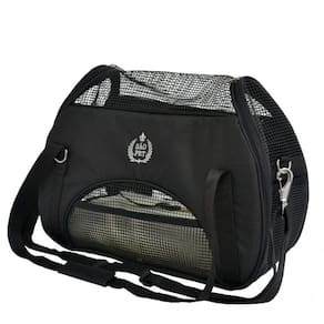 São Pet Bolsa Atenas Para Cães E Gatos Preta