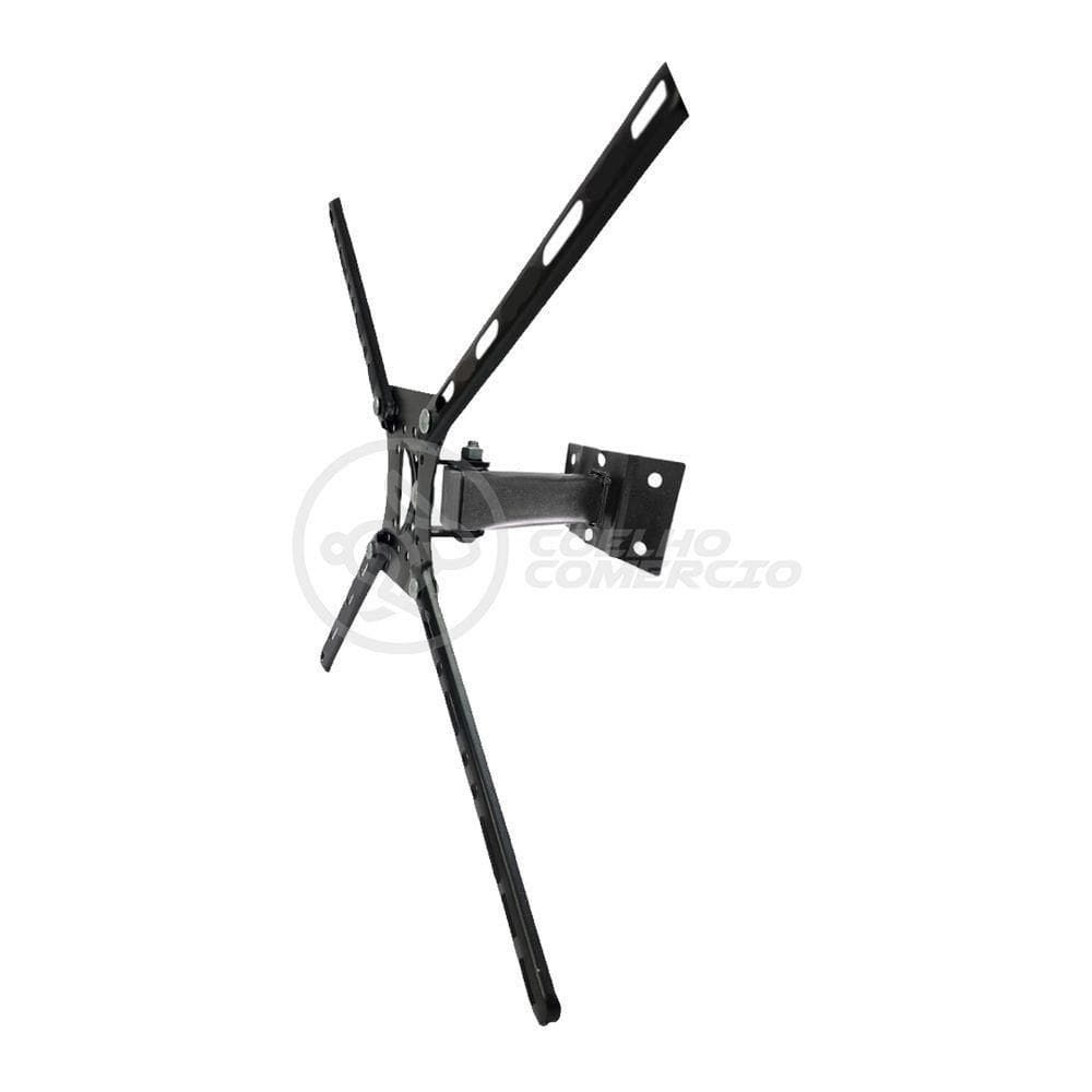 Suporte De Tv Tri Articulado 24\" Canaã Para Monitores Tvs 3d Plasma Lcd E Led De Suporta 40 Kg