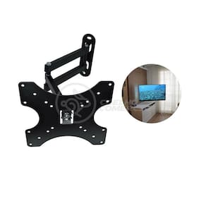 Suporte De Tv Articulado C312 19" Suporta 30 Kg Para Monitores Tvs 3d Plasma Lcd E Led