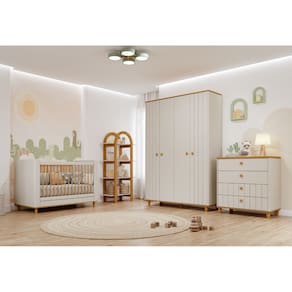 Quarto completo Bebe Rêtro Permobili Cupcake MDF