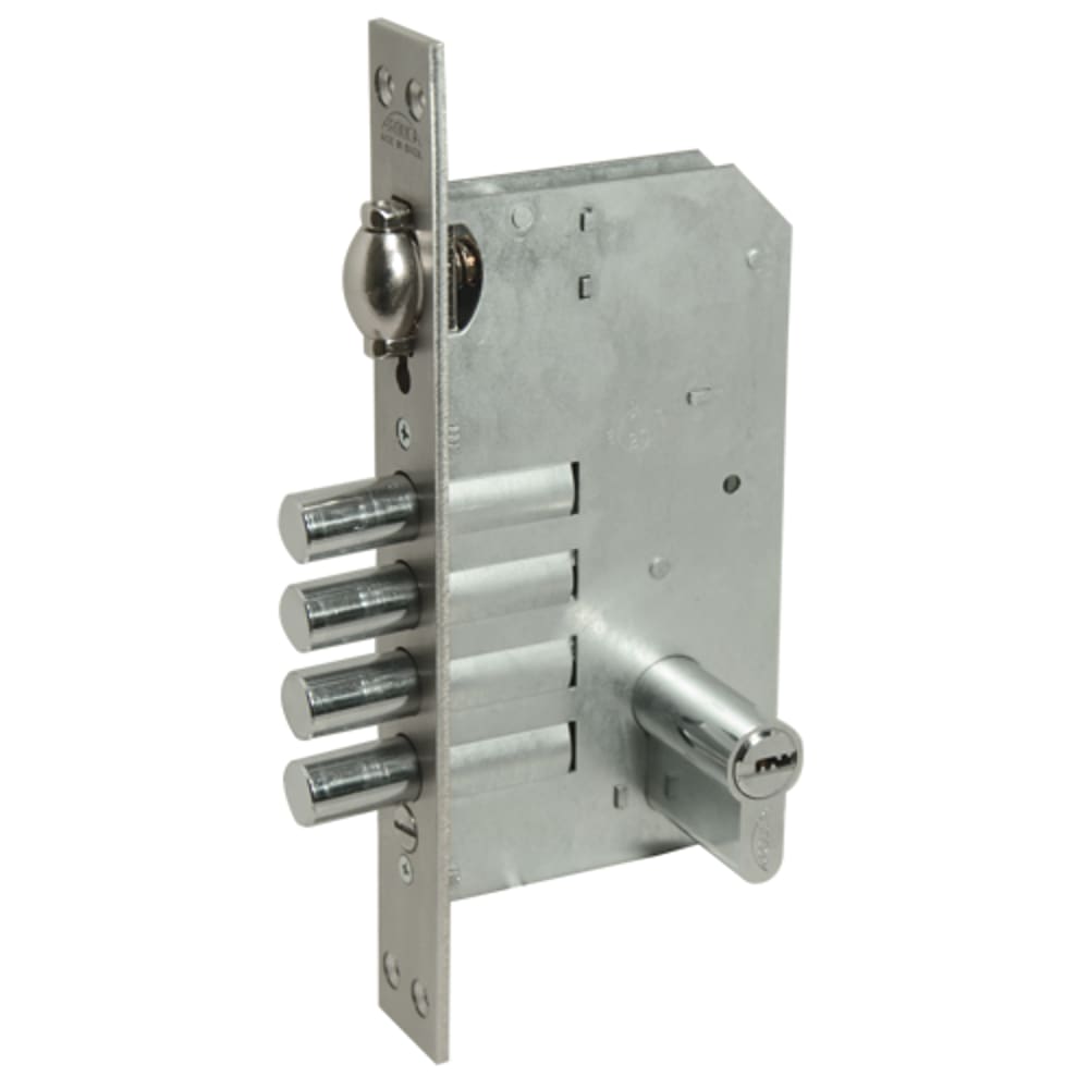 Fechadura Rolete Alta Segurança 4410 Inox Cilindro 06 cm