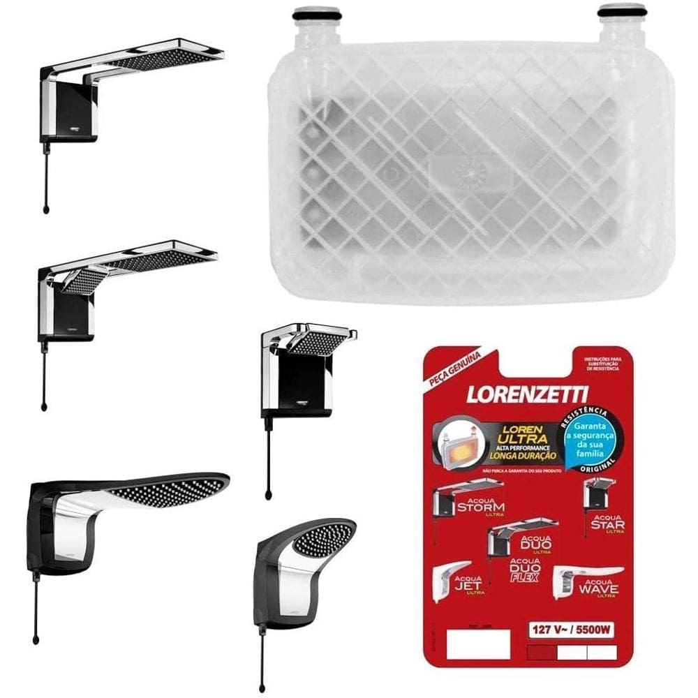 Resistencia para Chuveiro 127/5500 Acqua Ultra Lorenzetti