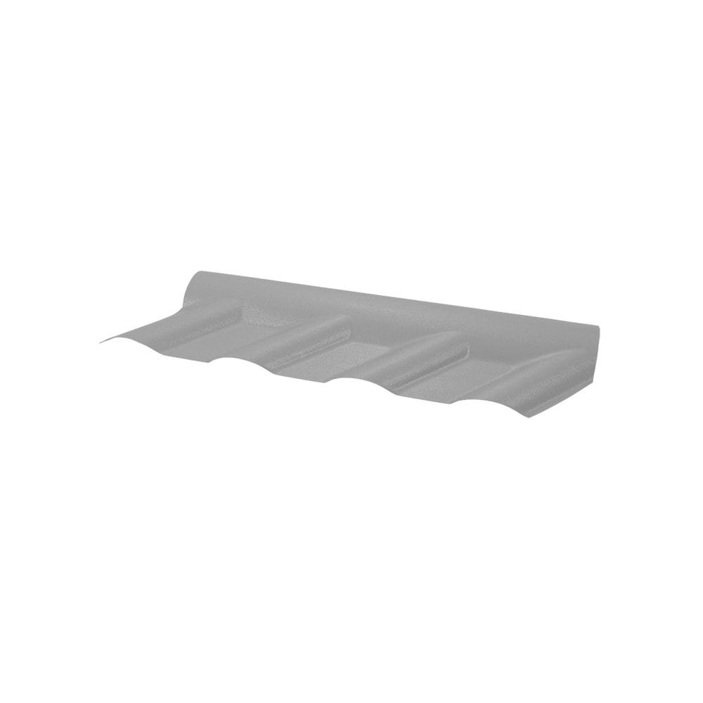 Cumeeira Espigao Art Plan Inf 27x81x0,16 cm Cinza