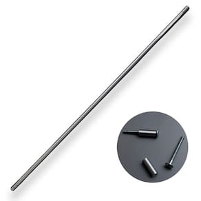 Puxador Móveis Alumínio Acetinado Com Friso 448mm 240 Pauma