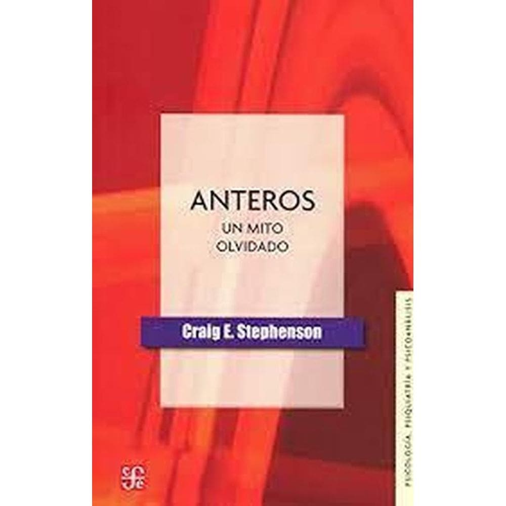 Anteros Un Mito Olvidado