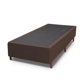 Base Box Queen Size Prince Sued 0,79x1,97x0,32 Tabaco